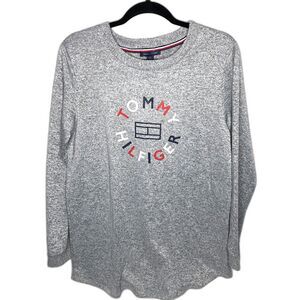 Womens Tommy Hilfiger Pajama Sleepshirt Dress ~ Size Medium Logo Y2K